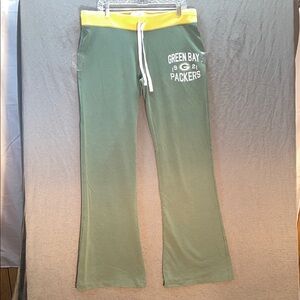 Green Bay Packers Green and Yellow Pants